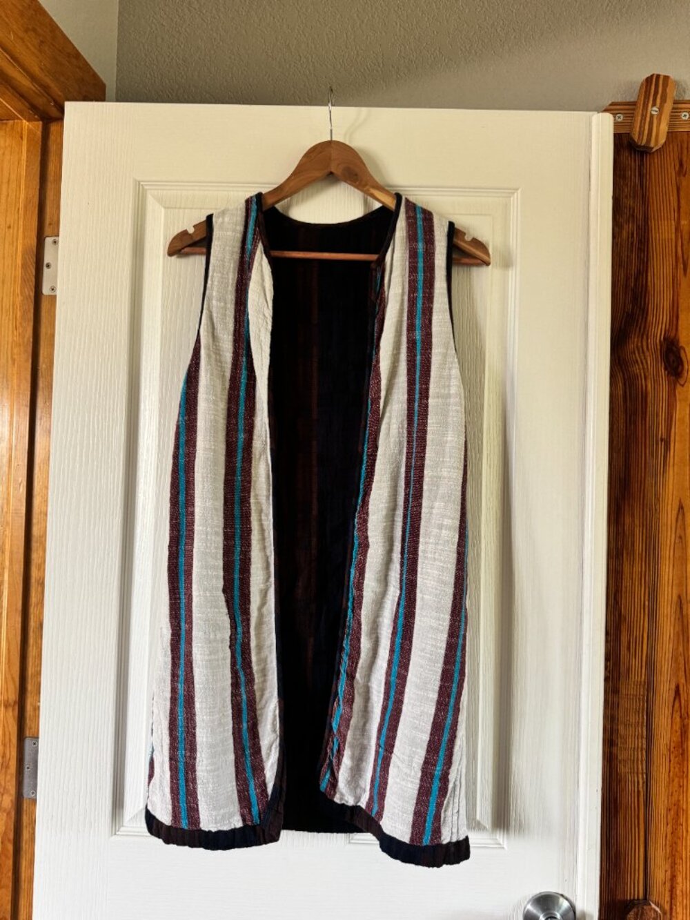 Ace&Jig Reversible Vest in Chore/Fable with Belt, Size XS-S - Picture 7 of 13